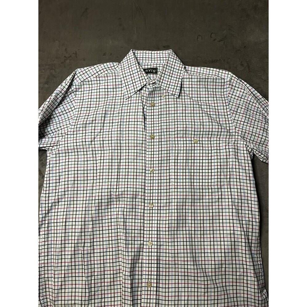 ORVIS Multicolor Check Long Sleeved‎ Cotton Shirt Men's Large